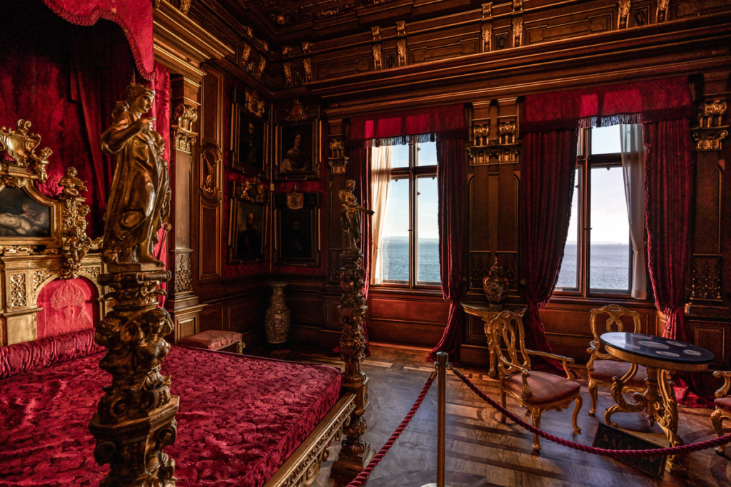 The throne room