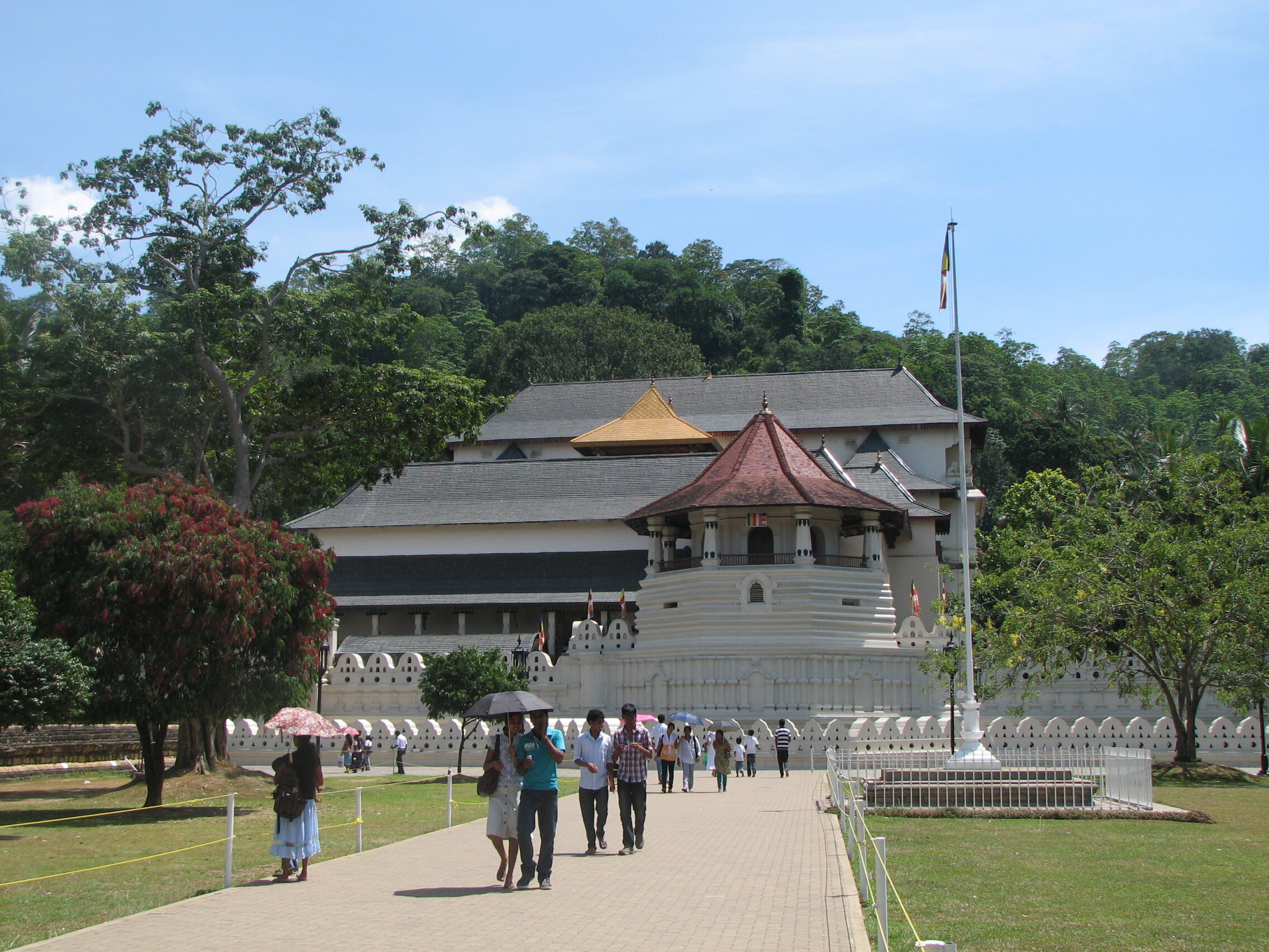 Sacred Temple of Tooth in Kandy