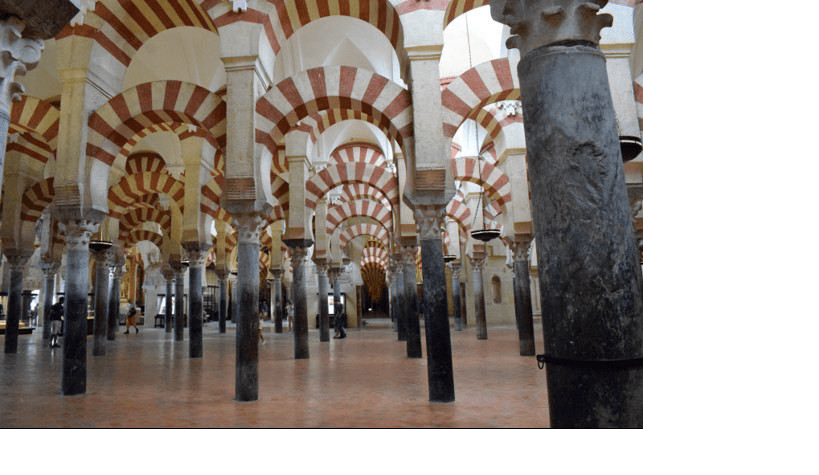 Interior of the Mosque of Córdoba