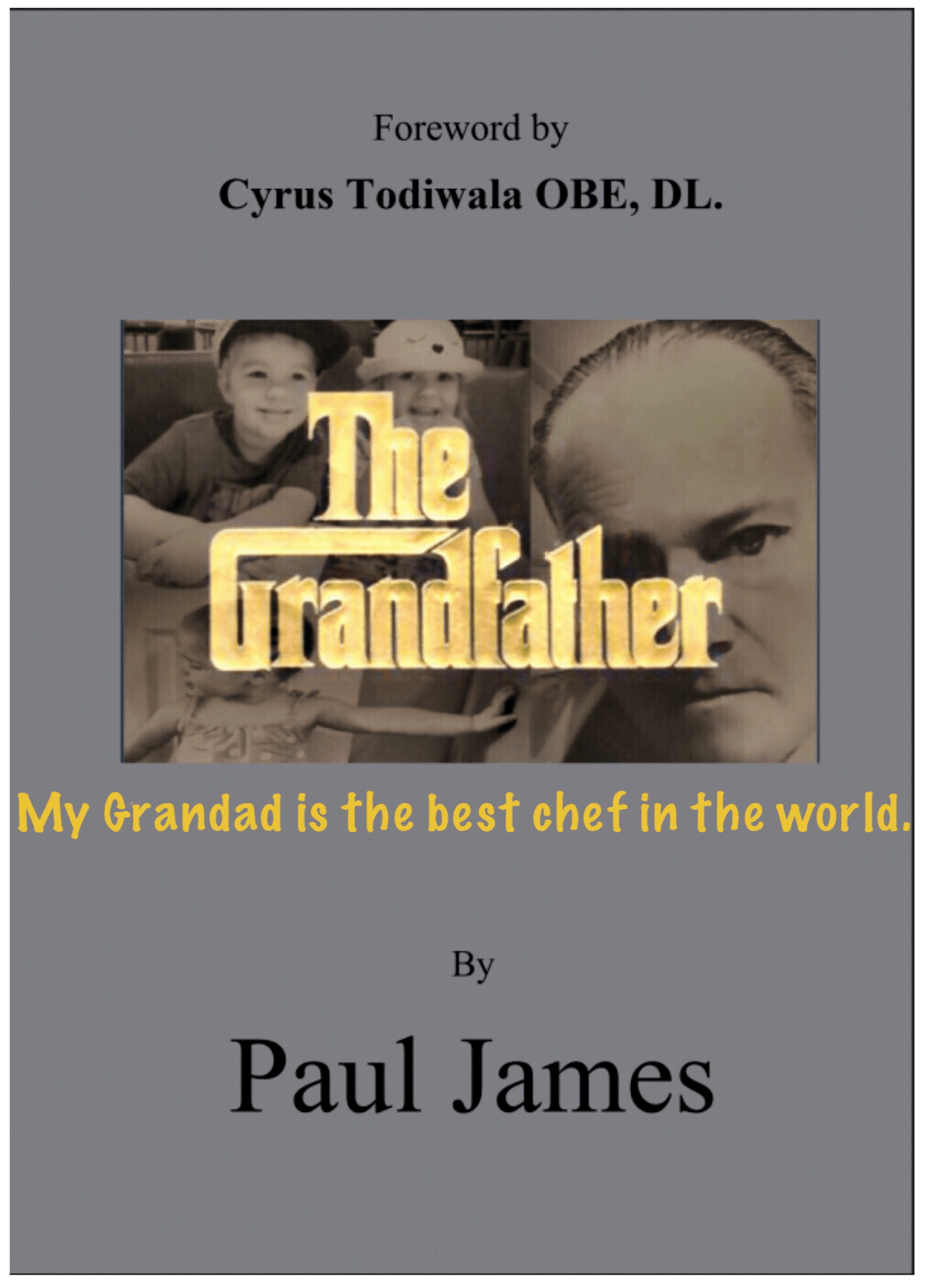 Retired professional chef Paul James and its cover of the book