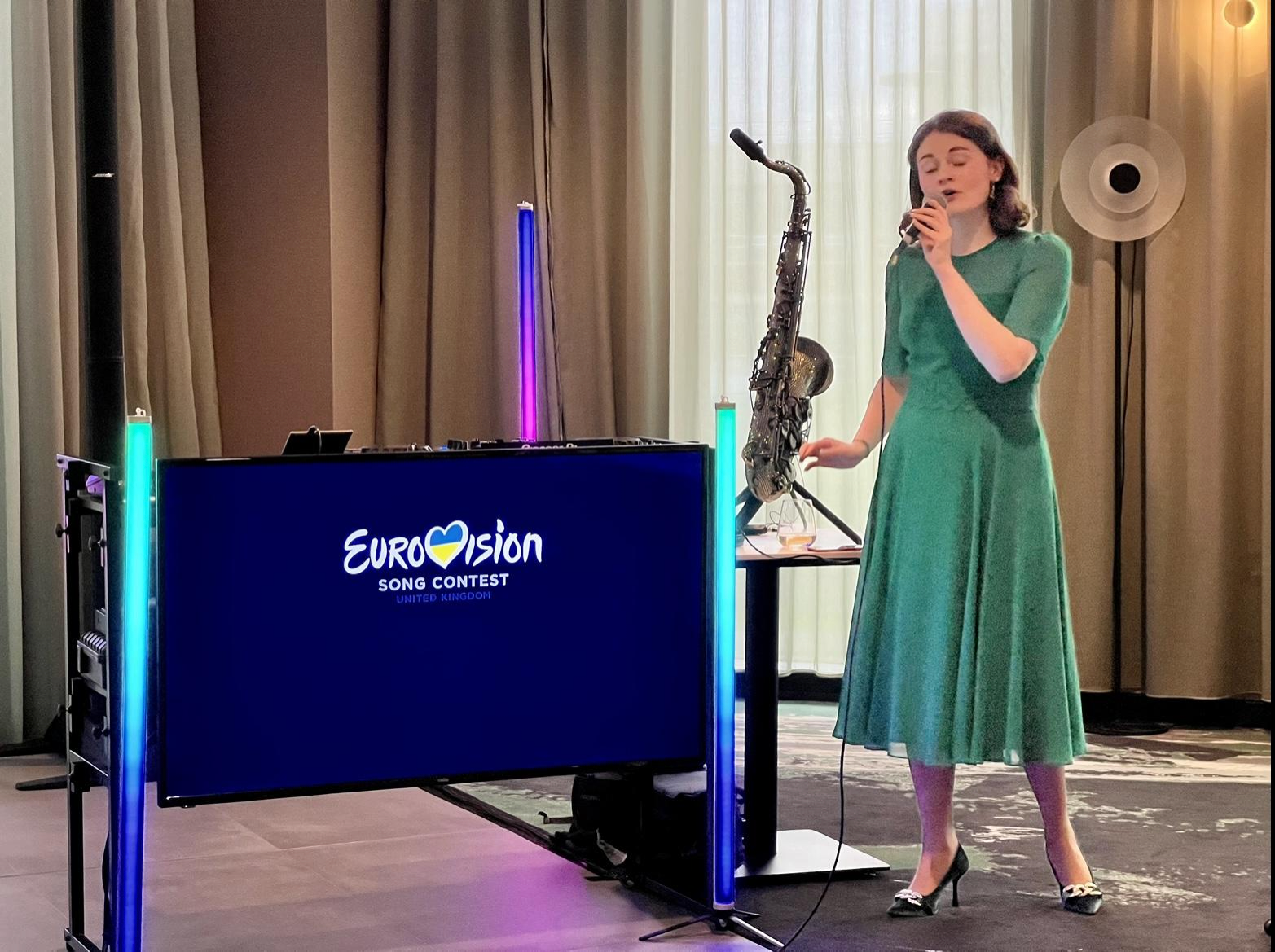 singing
