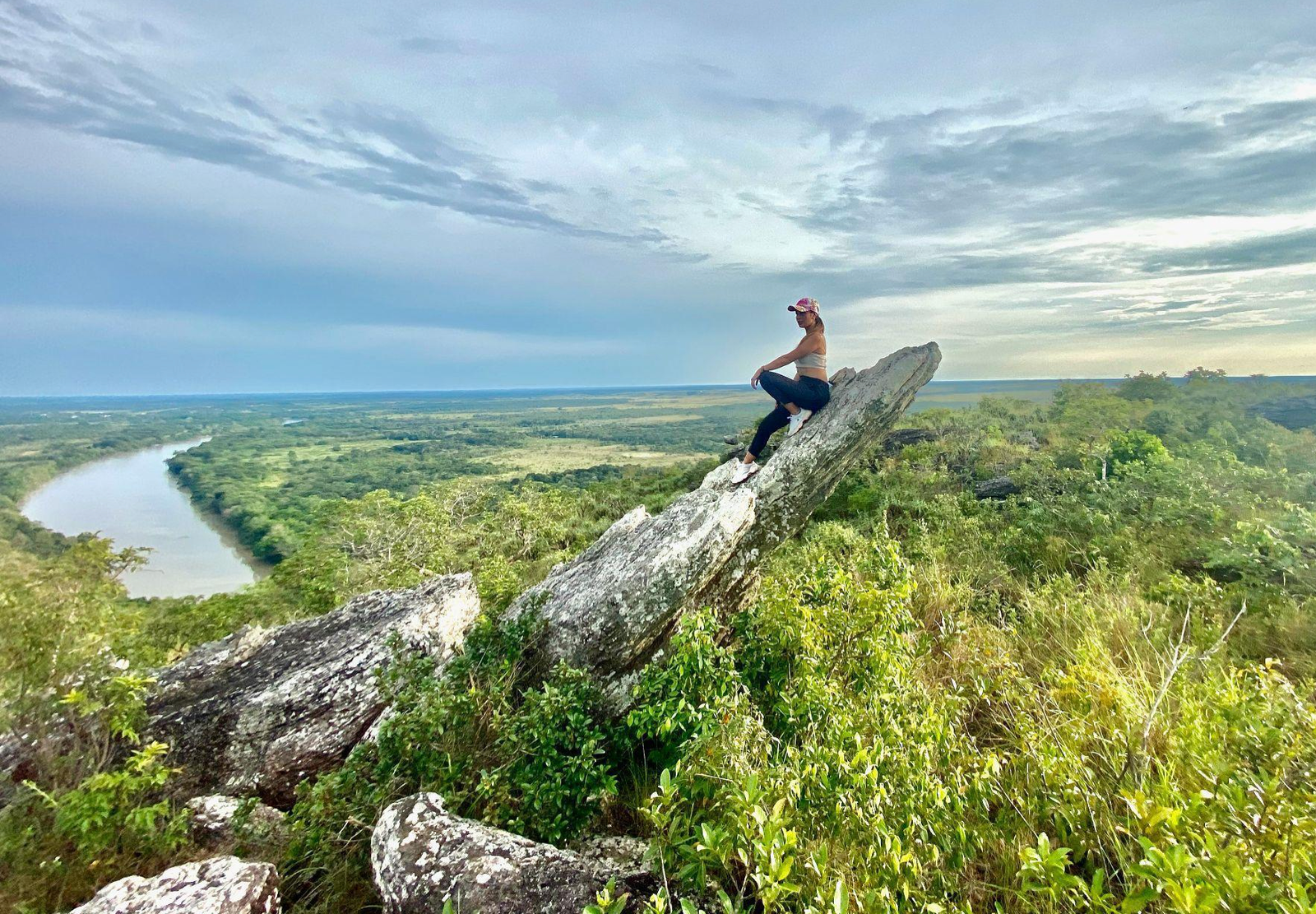 Rocks in the lookout of The Guayabero River