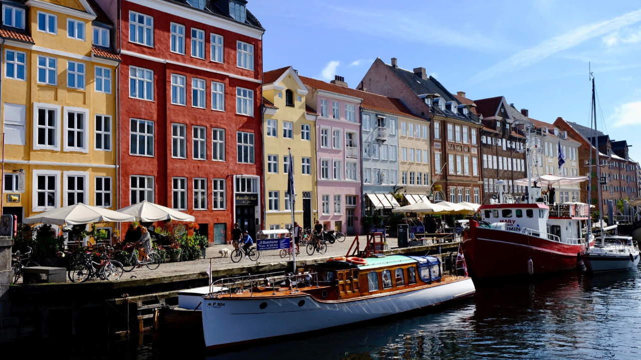 colourful houses Copenhagen
