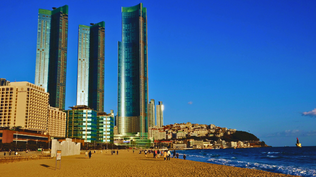 Haeundae beach