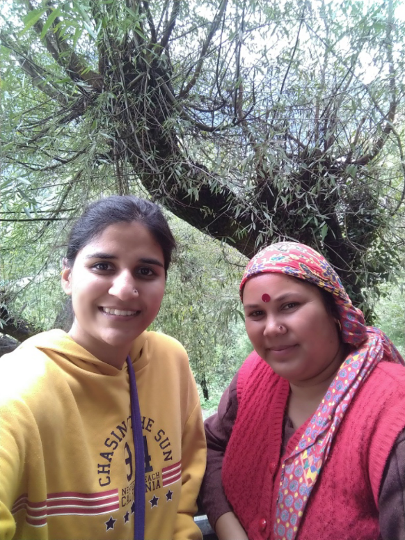 Deeksha with Bhagi